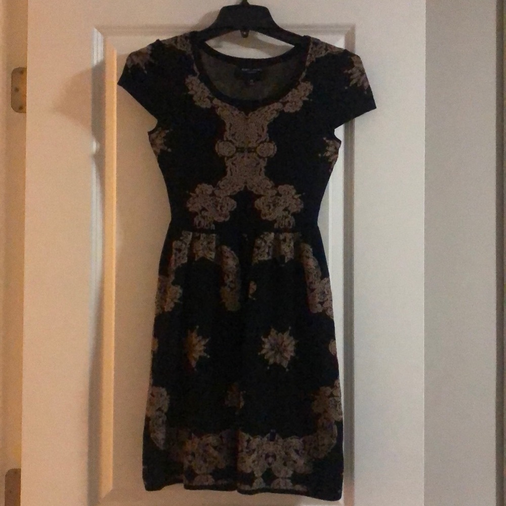 Black & Tan Romeo & Juliet Couture sweater dress